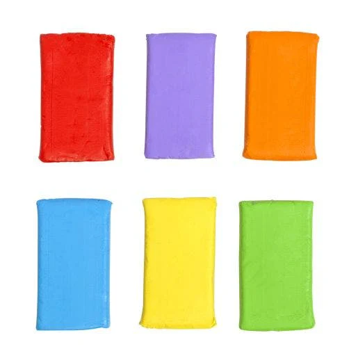 Non Hardening Clay Set of 6 - Image 3