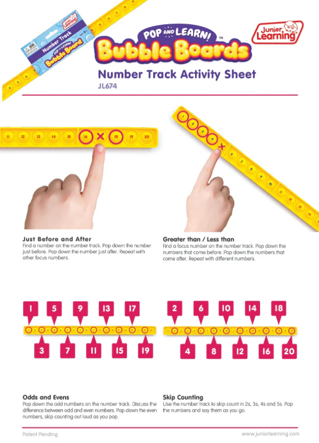 Number Track Bubble Board - Image 3