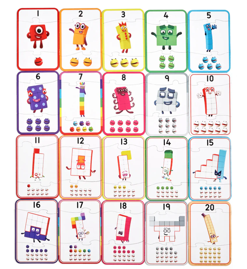 Numberblocks Counting Puzzle Set - Image 3