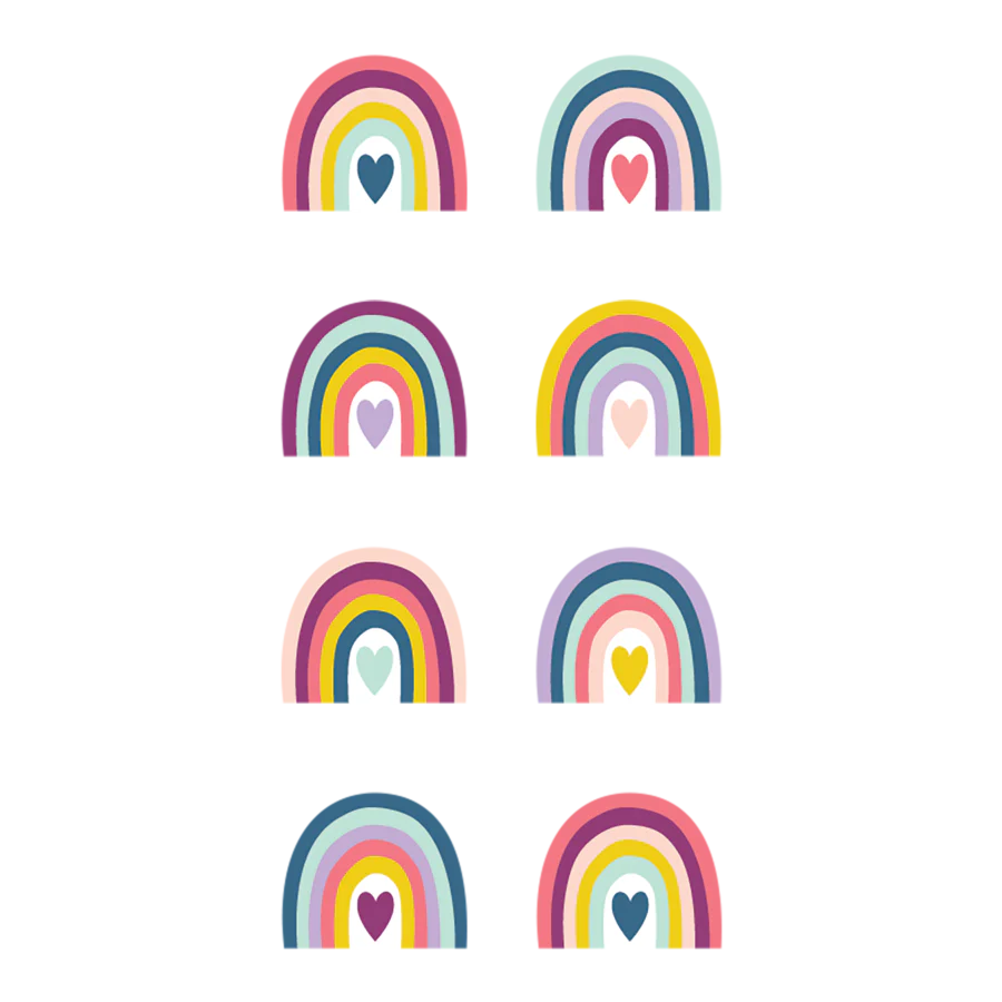 Oh Happy Day Rainbows Mini Stickers