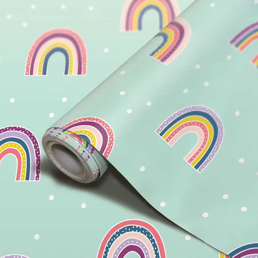 Oh Happy Day Rainbows Peel and Stick Decorative Paper - Image 4