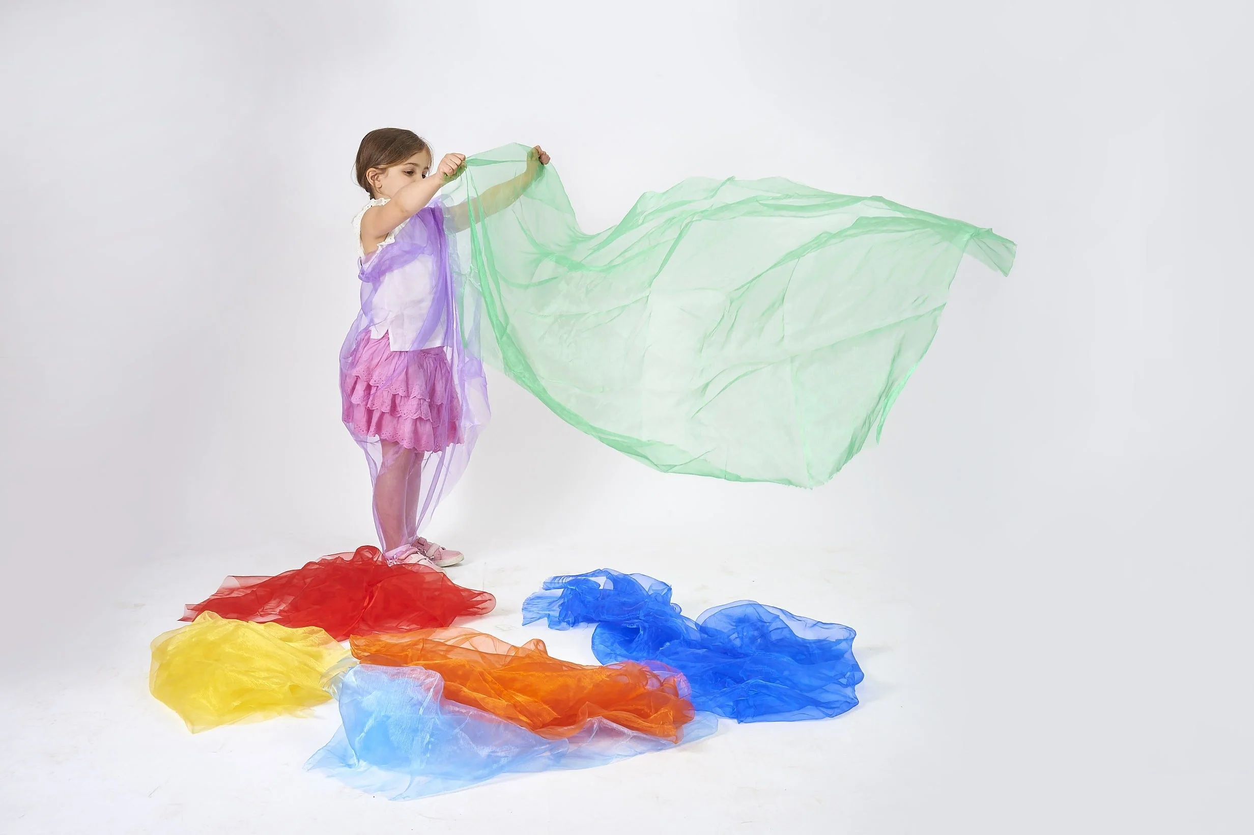 Organza Rainbow Pack of 1m x 1.5m - Image 2