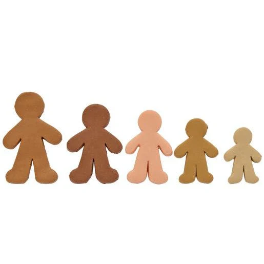 People Shape Dough Cutters Set of 5 - Image 4