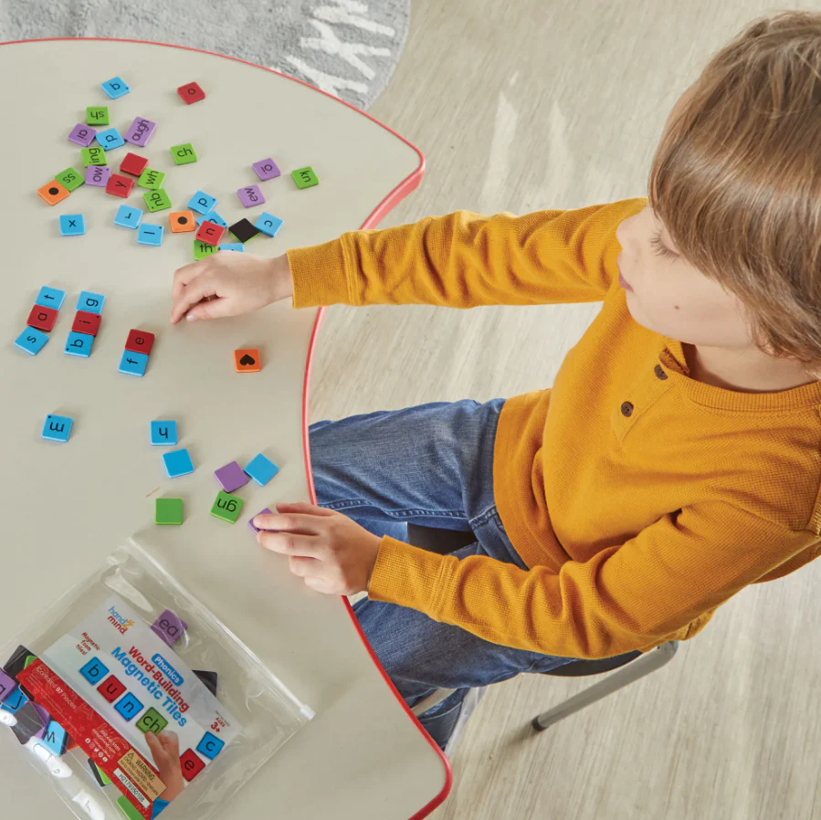 Phonics Word-Building Magnetic Tiles - Image 3