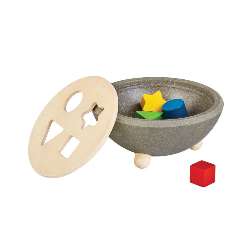 Plan Toys Shape Sorting Bowl - Image 5