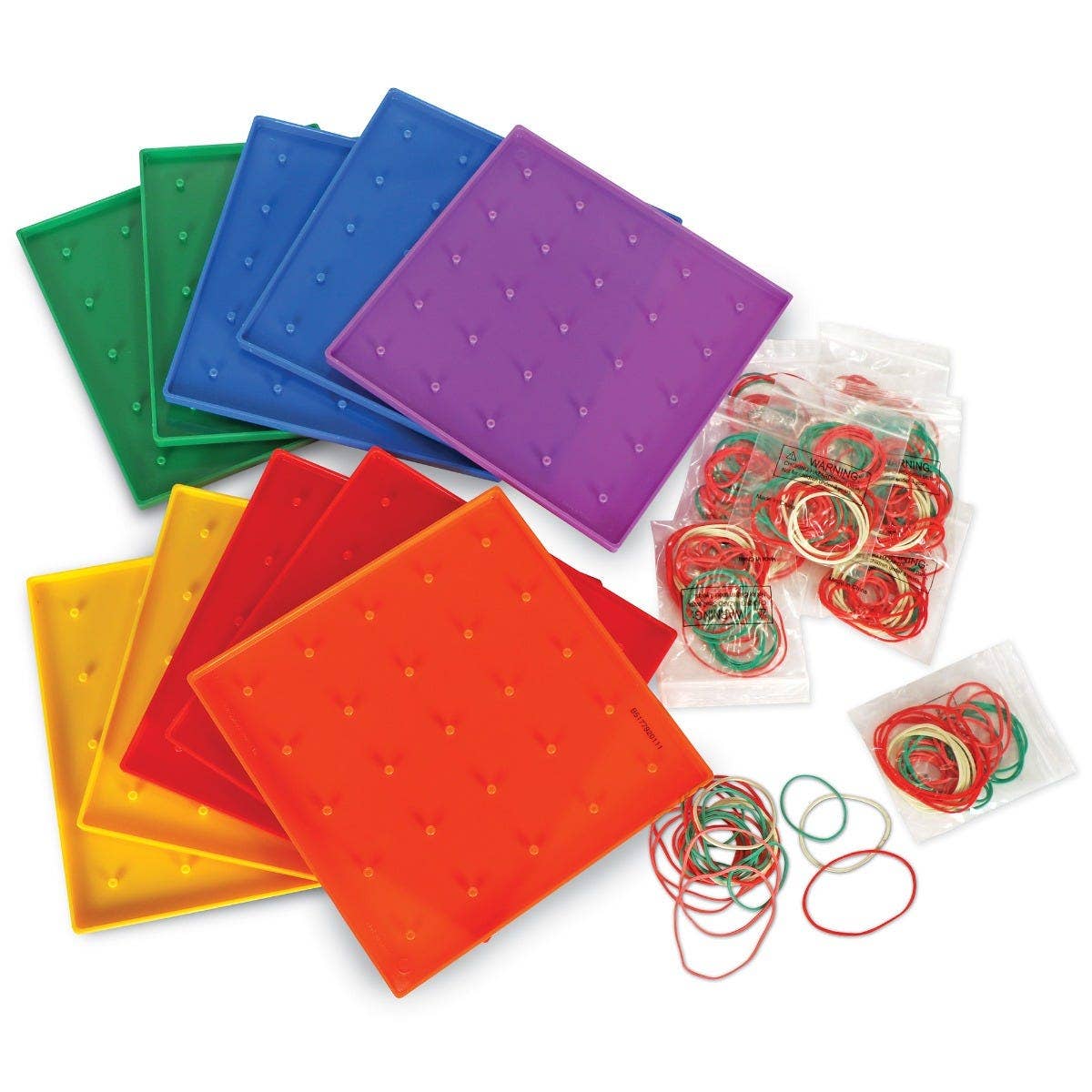 Plastic Geoboards 10 Pack - Image 2