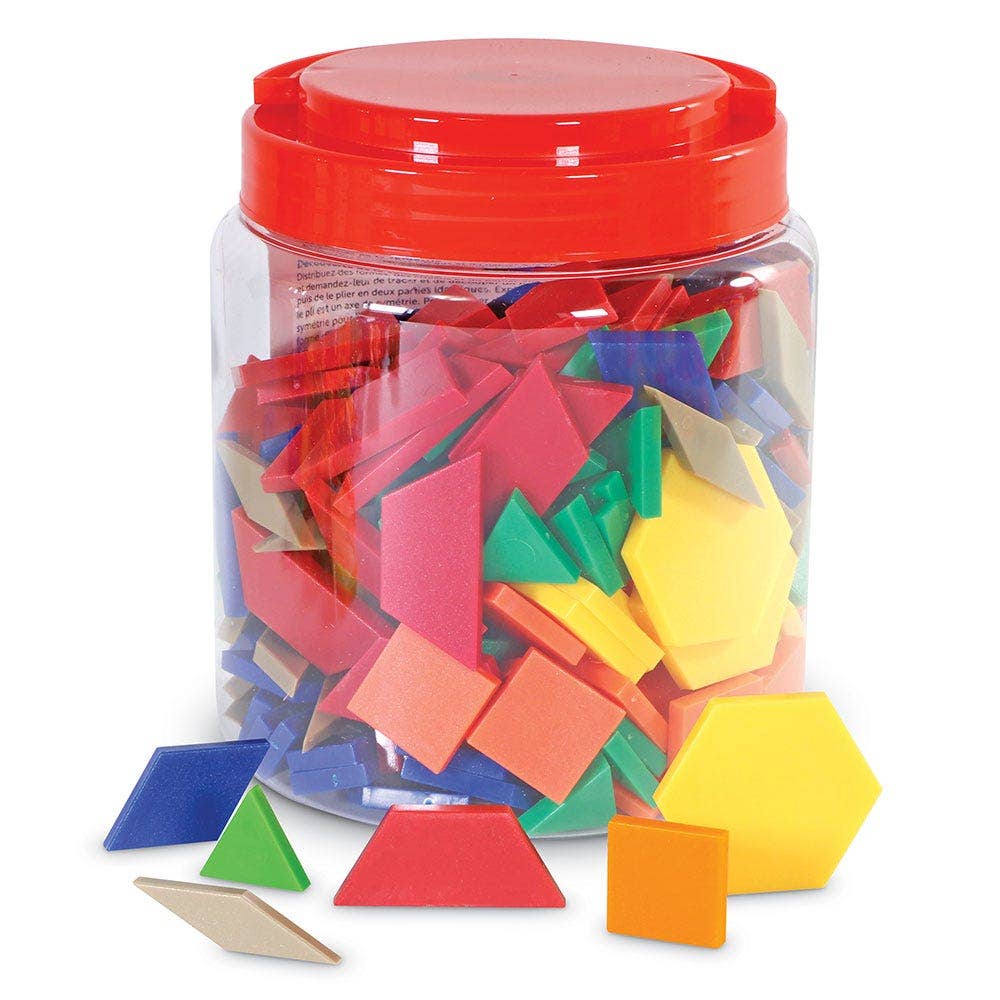 Plastic Pattern Blocks 250 pcs - Image 6