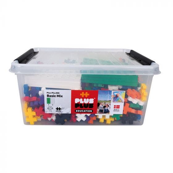 Plus-Plus Big 400 Educational & 10 Baseplates - Image 2