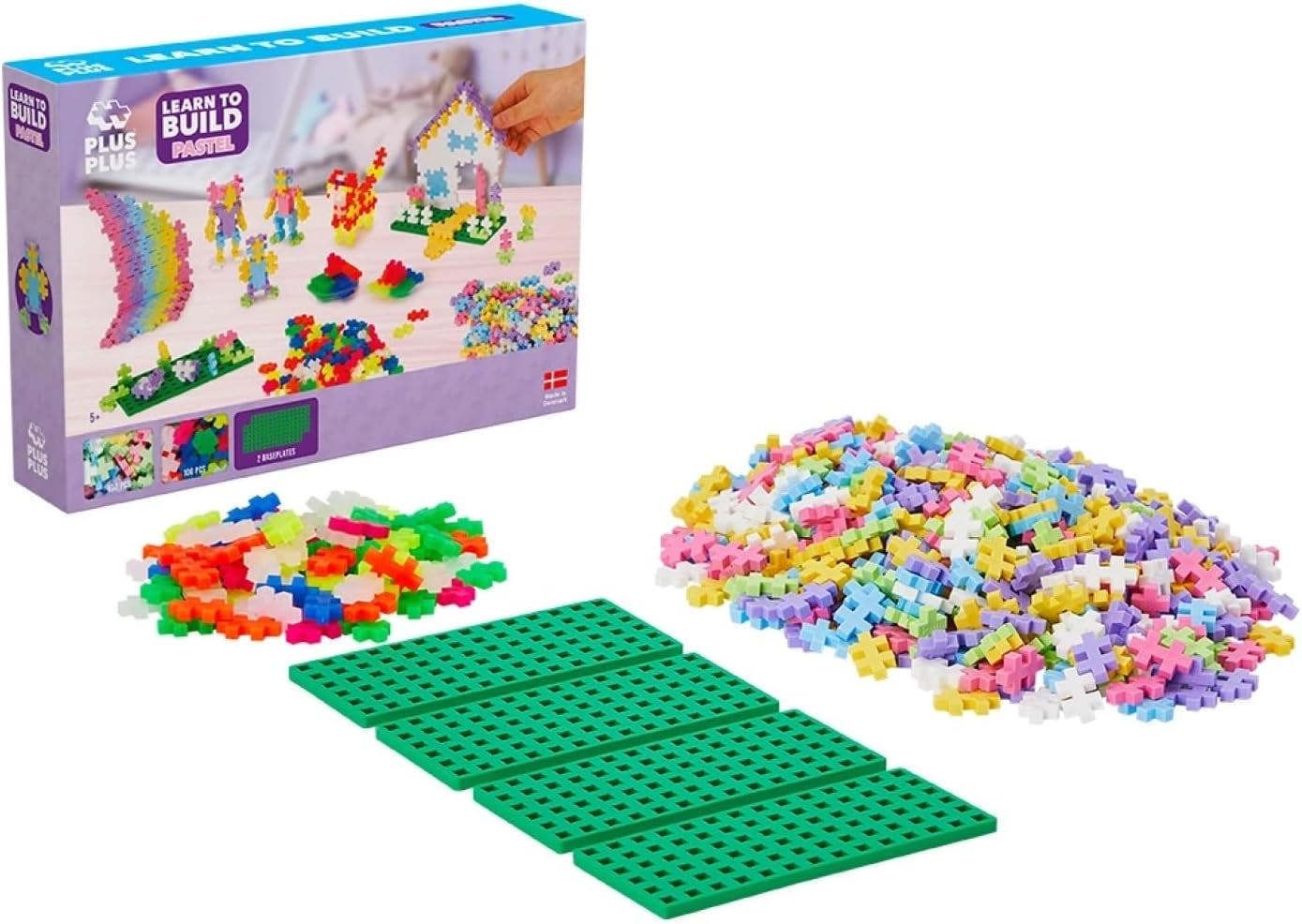 Plus-Plus Learn to Build Pastel 600 pc - Image 2