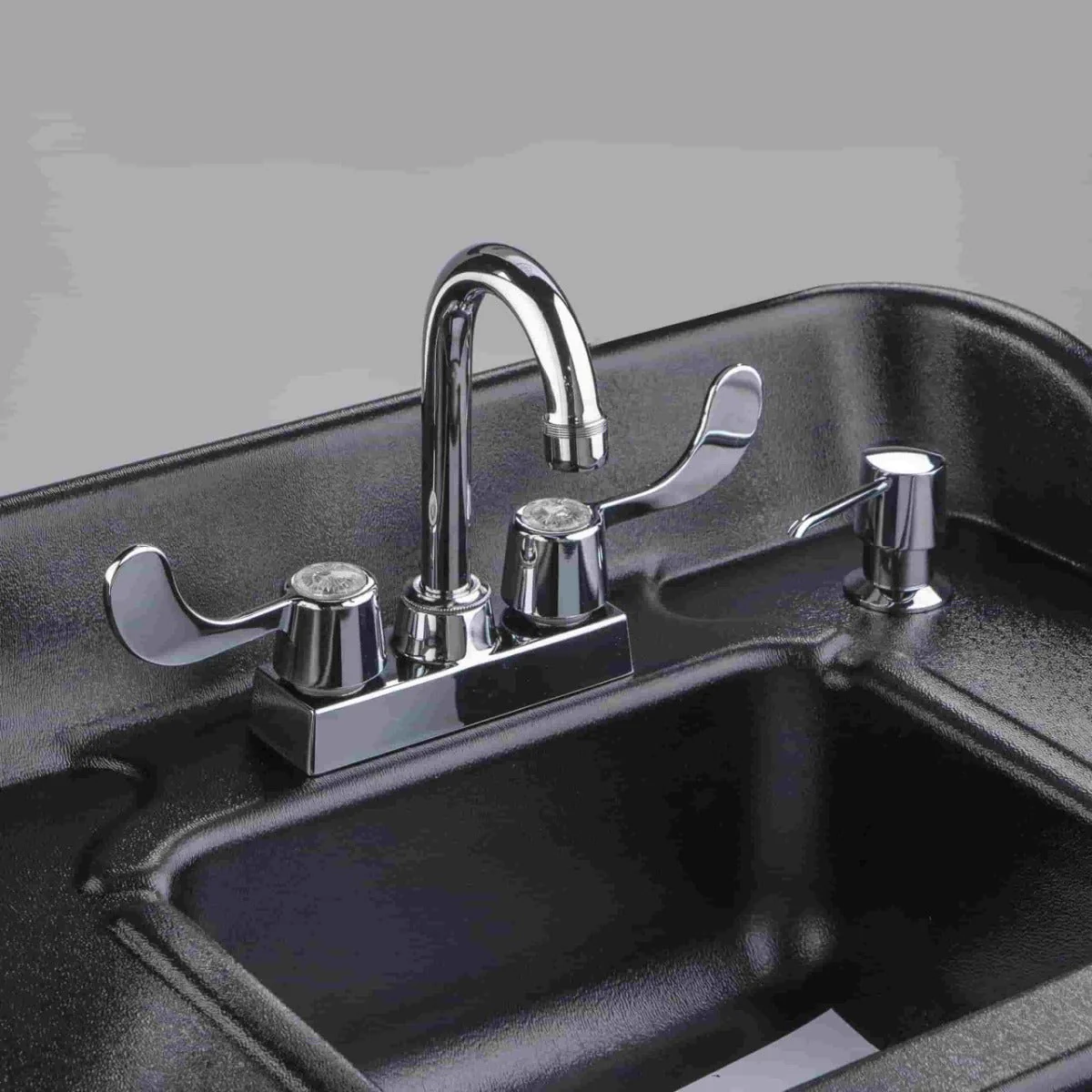 Premier Black Portable Hot Water Hand Washing Sink - Image 3