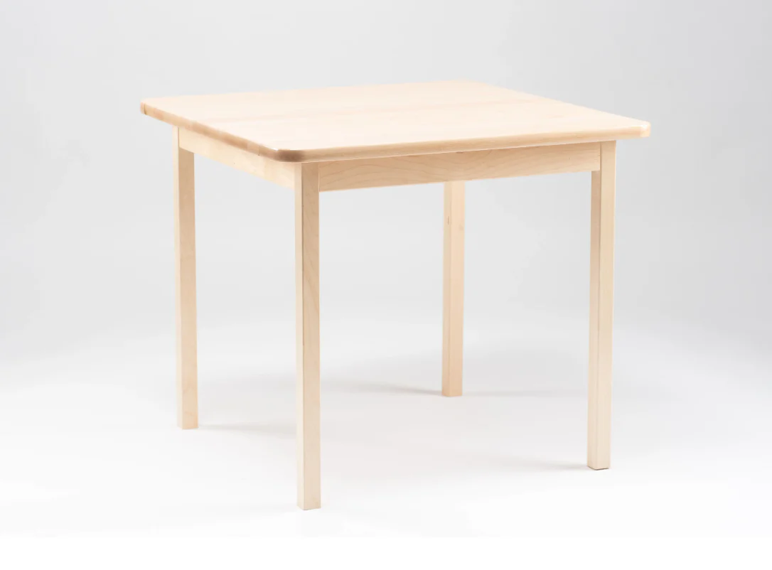 Square Premium Solid Wood Table