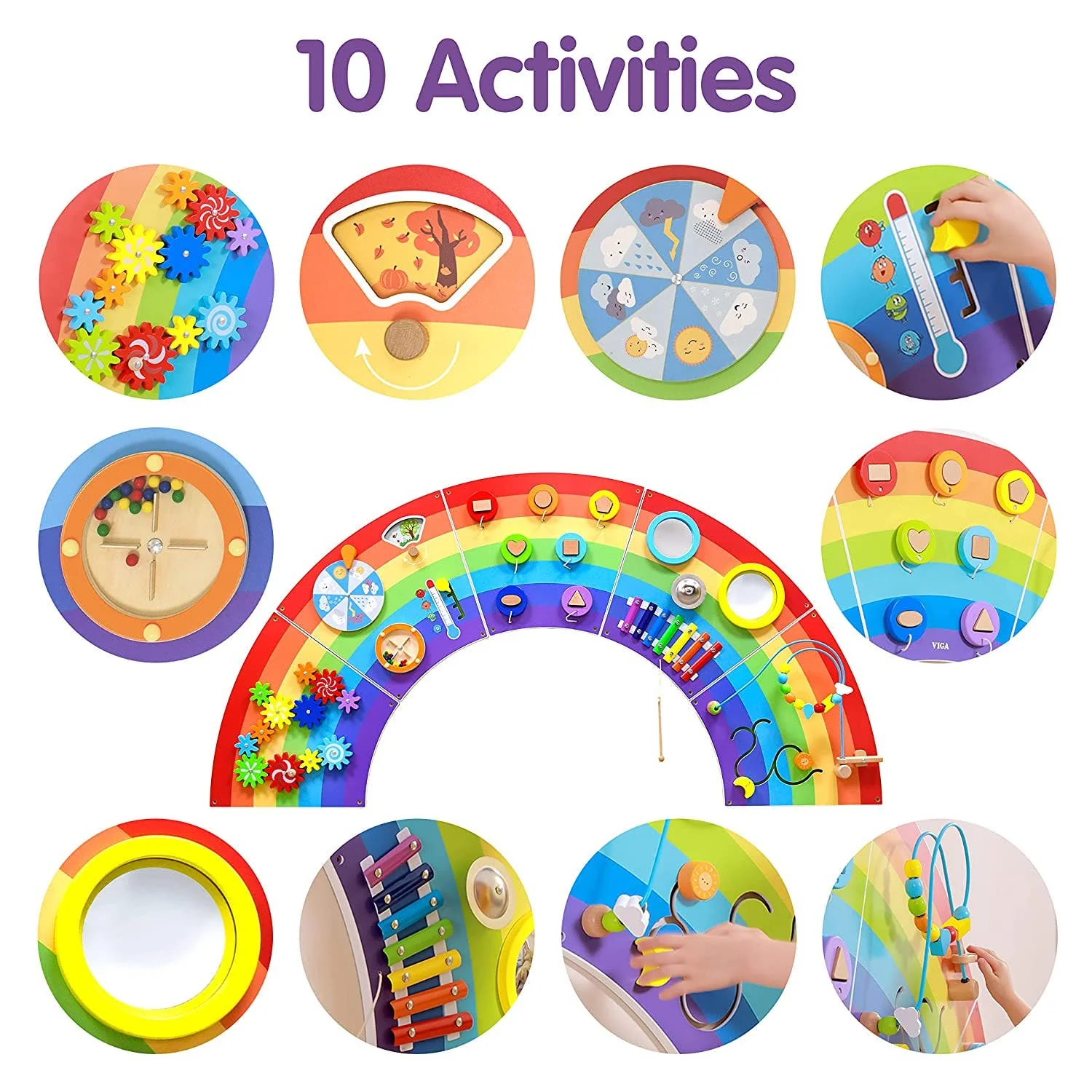 Rainbow Activity Wall Panels - Image 5