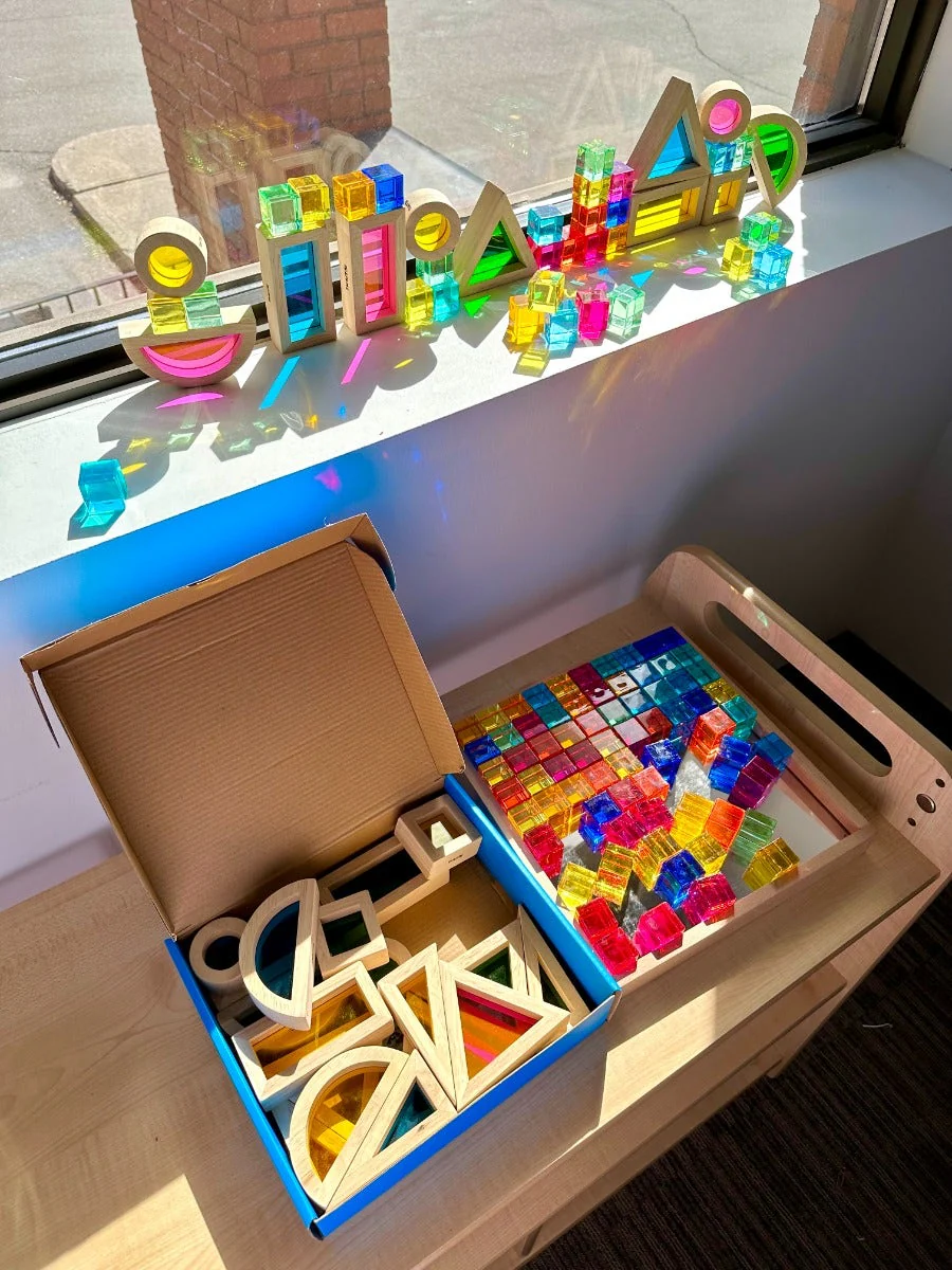 Rainbow Blocks set of 24 - Image 4