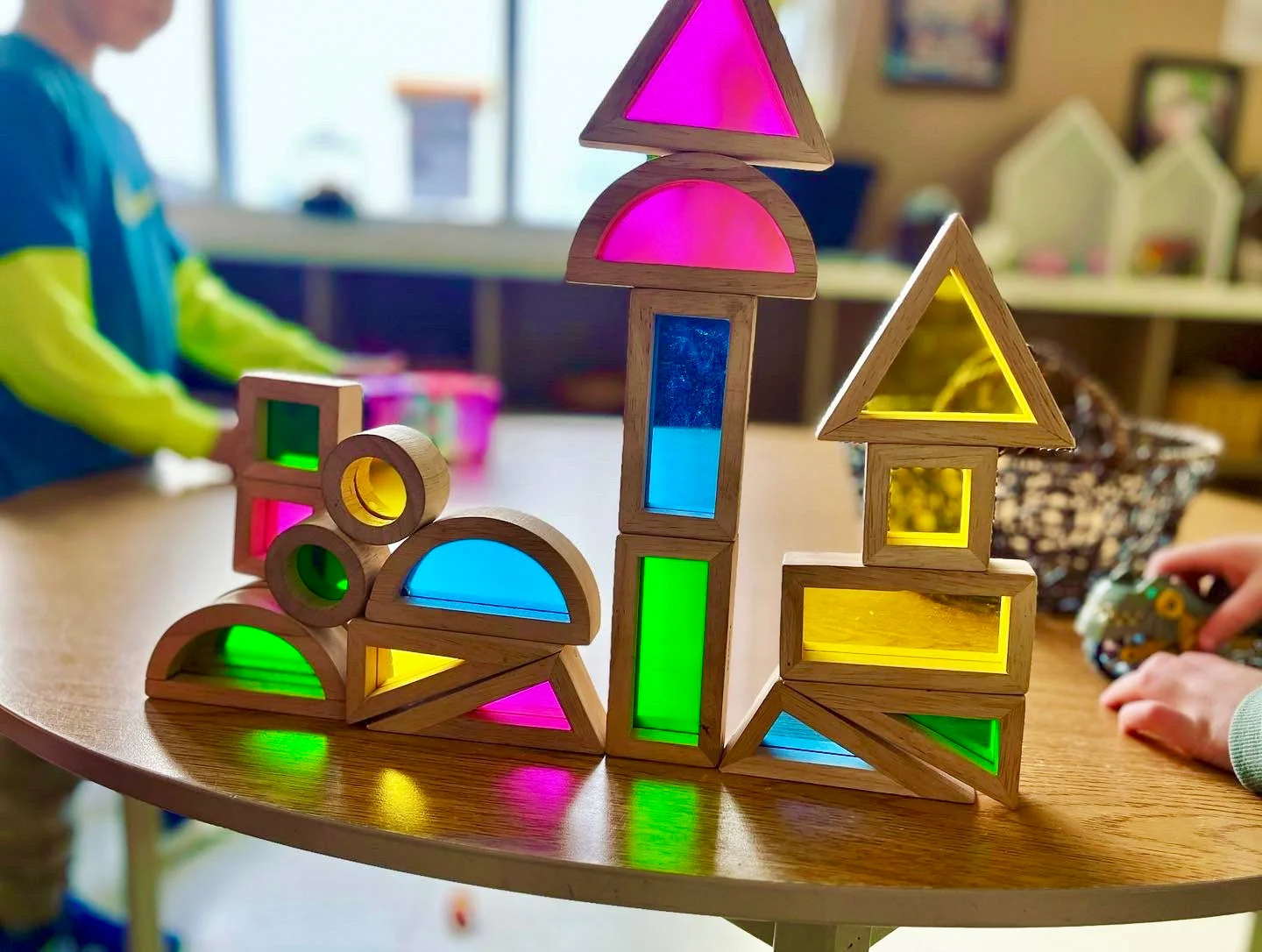 Rainbow Blocks set of 24 - Image 6