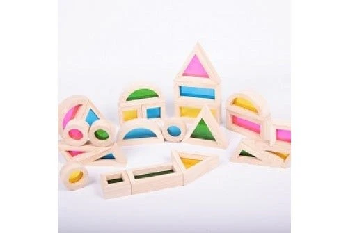 Rainbow Blocks set of 24 - Image 8