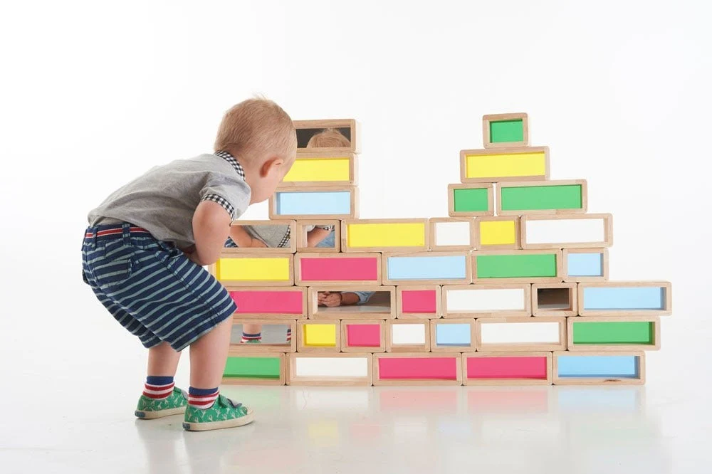 Rainbow Bricks Set of 36 - Image 2