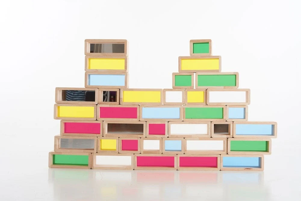 Rainbow Bricks Set of 36 - Image 3