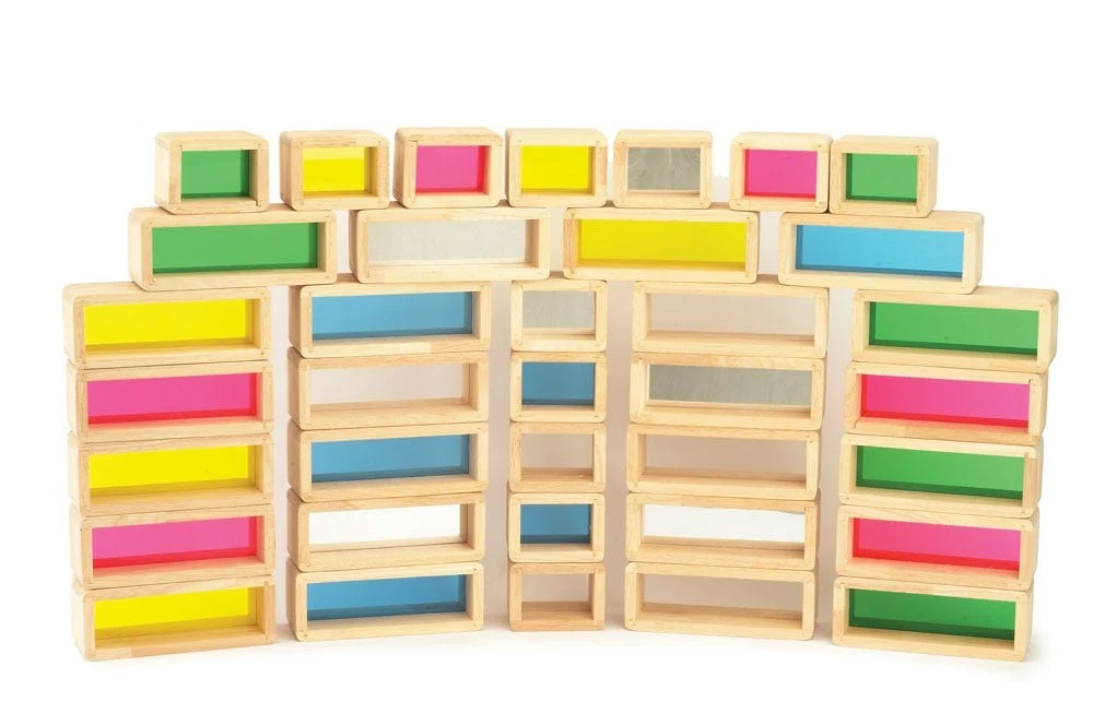 Rainbow Bricks Set of 36 - Image 4