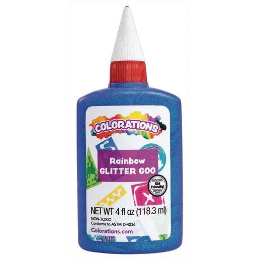 Rainbow Glitter Glue 4oz Set of 6 - Image 3