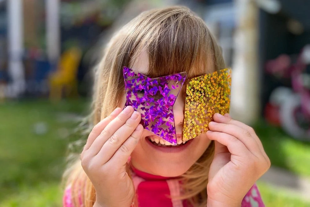 Rainbow Glitter Shapes - Image 3