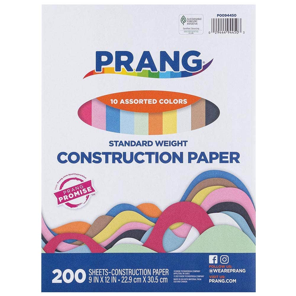 Rainbow Super Value Construction Paper 9x12 200 Sheets - Image 2