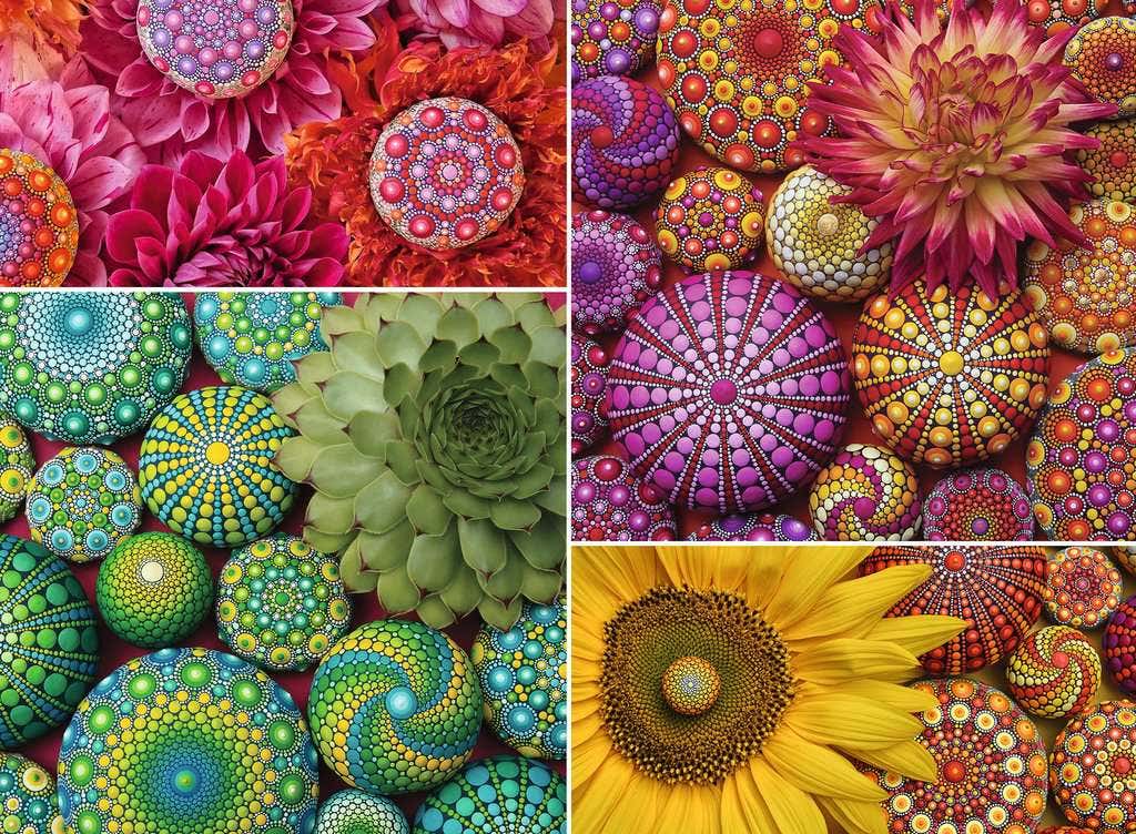 Ravensburger Mandala Blooms 500 piece Puzzle - Image 2