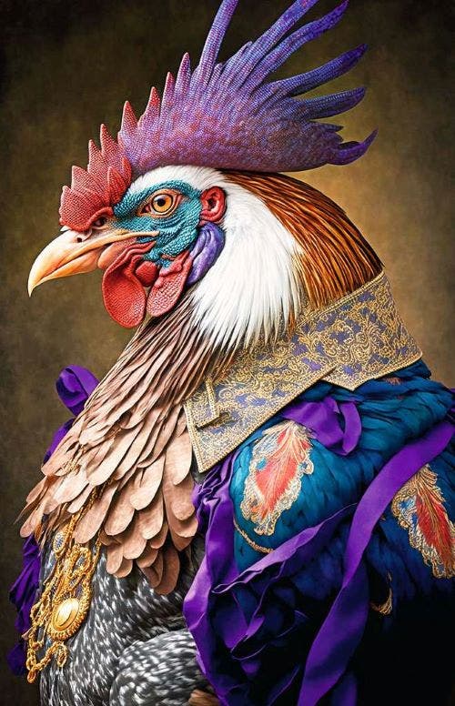 Ravensburger Puzzle Moments Rooster General 200 pc Puzzle