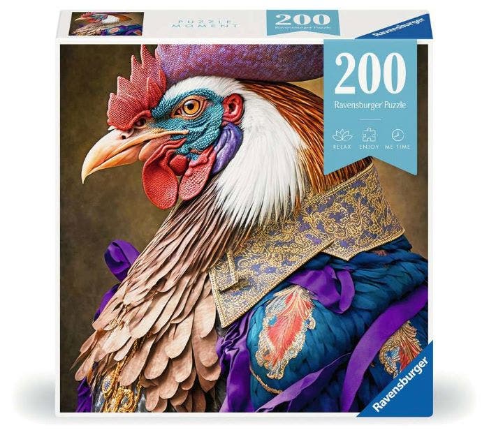 Ravensburger Puzzle Moments Rooster General 200 pc Puzzle - Image 2