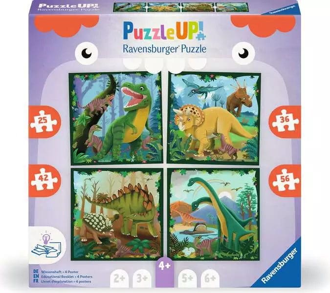 Ravensburger Puzzle Up Dinosaurs 25/36/42/56 piece