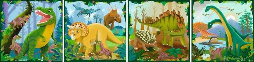 Ravensburger Puzzle Up Dinosaurs 25/36/42/56 piece - Image 3