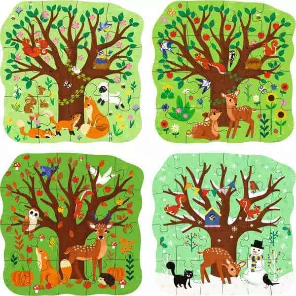 Ravensburger Puzzle Up Four Seasons 12/16/20/24 piece - Image 2