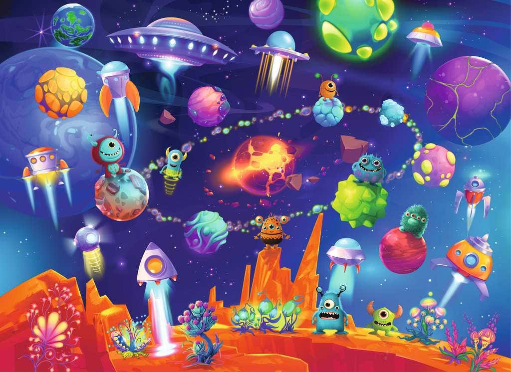 Ravensburger Space Aliens 60 piece Puzzle - Image 2