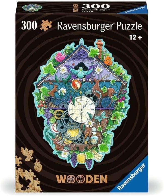 Ravensburger WOOD Cuckoo Clock 300 piece Puzzle - Image 4