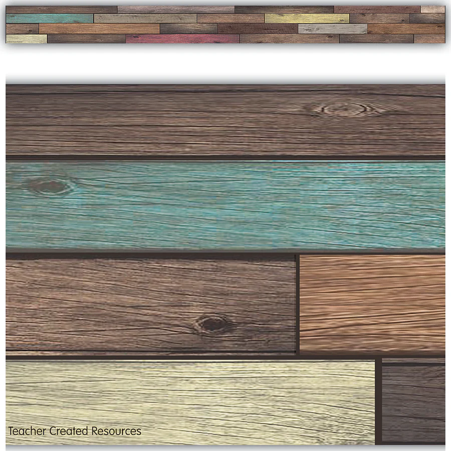 Reclaimed Wood Straight Border Trim