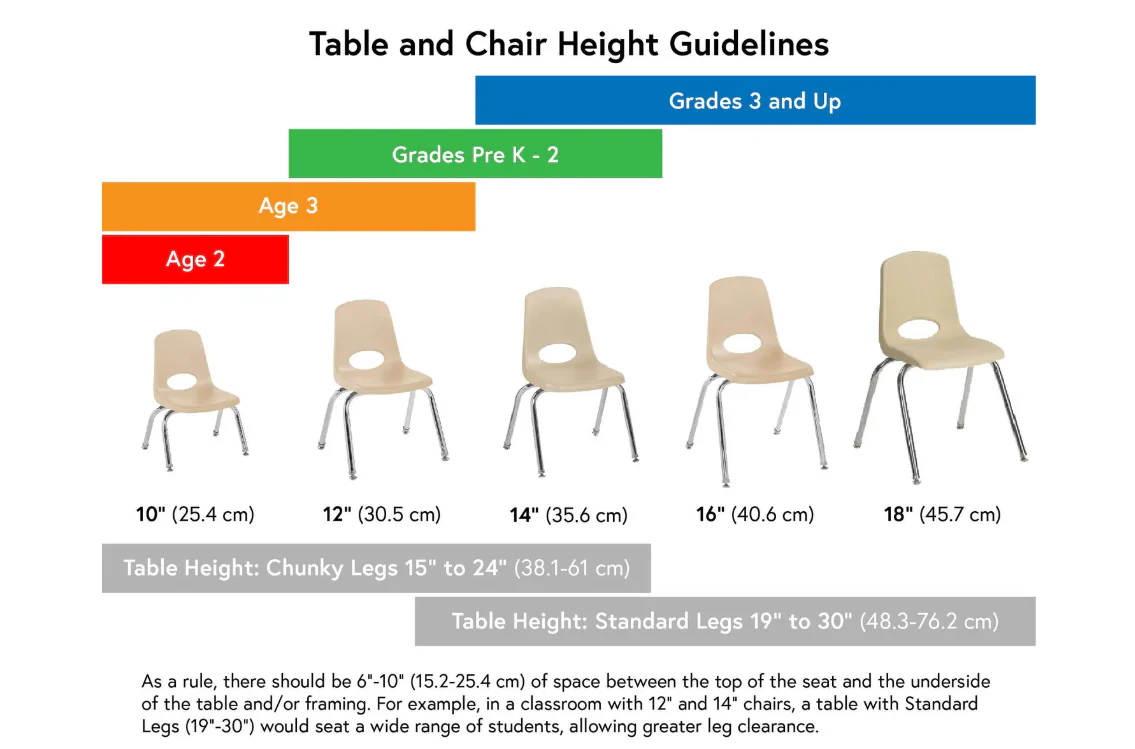 Rectangle Maple/Maple Activity Table with Standard or Chunky Adjustable Legs - Image 22