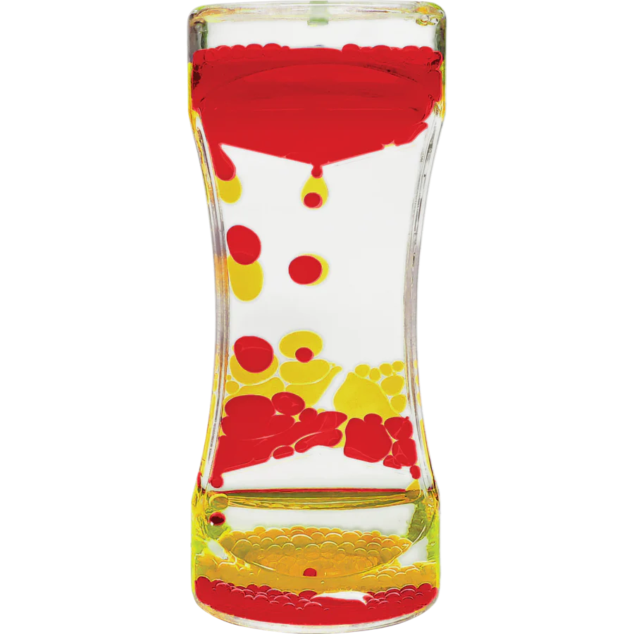 Red and Yellow Liquid Motion Bubbler