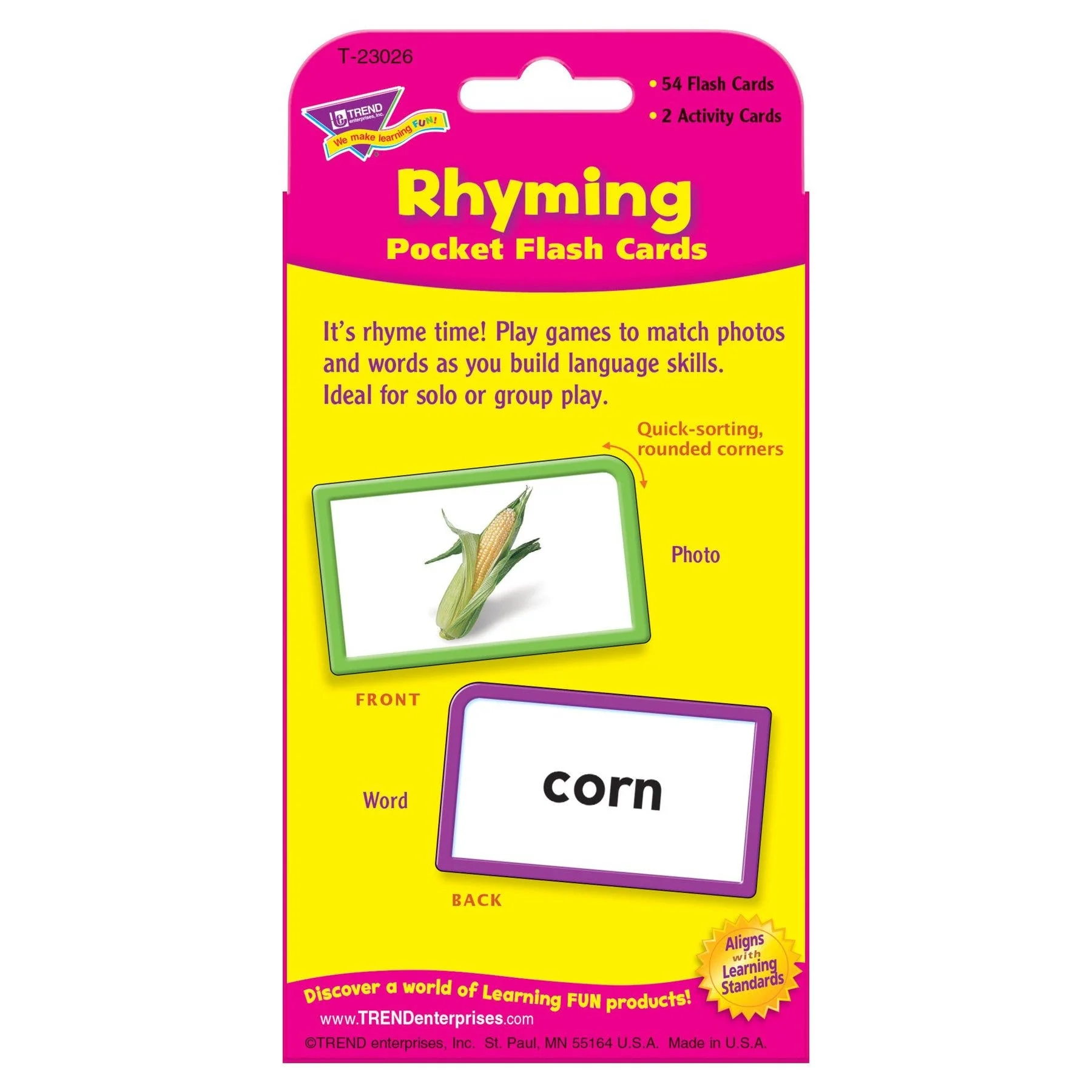 Rhyming Pocket Flash Cards - Image 4