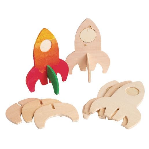 Rocket Ship Photo Frames Set of 12 - Image 5