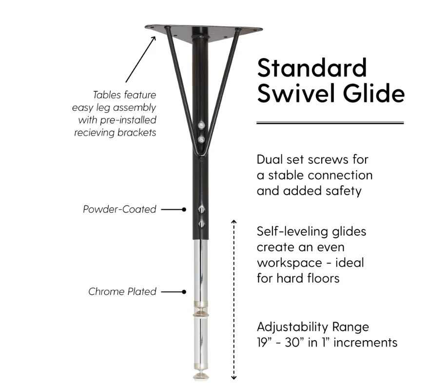 Round Maple/Maple Activity Table with Standard or Chunky Adjustable Legs - Image 11