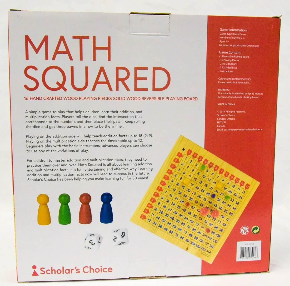 Scholars Choice Math Squared Game - Image 6