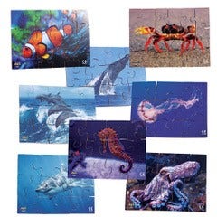Sea Creatures Puzzle Set
