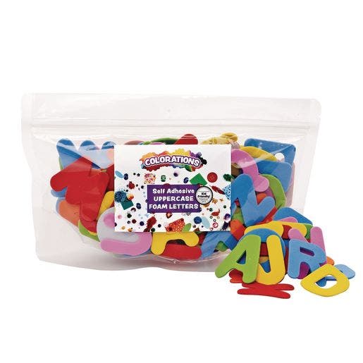Self Adhesive Foam Uppercase Letters 150 Pcs - Image 3