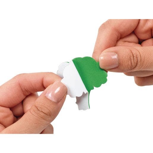 Self-Adhesive Fruit & Vegetable Foam Shapes 500 pcs - Image 3