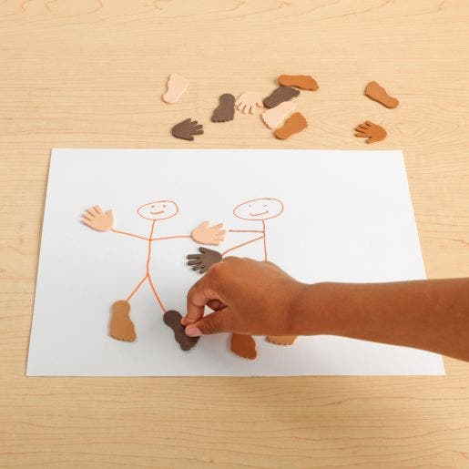 Self Adhesive Hands & Feet Foam Stickers - Image 5