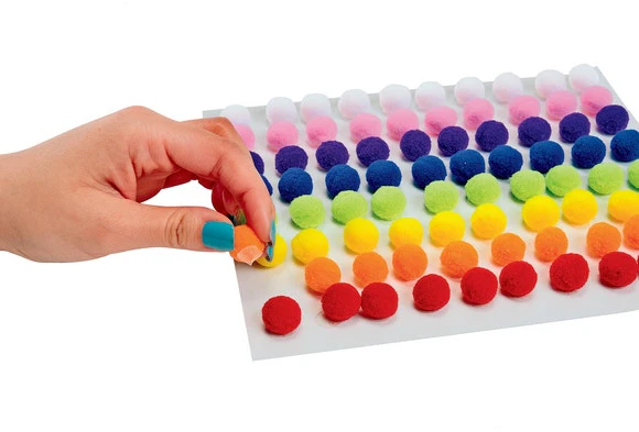 Self Adhesive Pom-Poms 240 pcs - Image 2