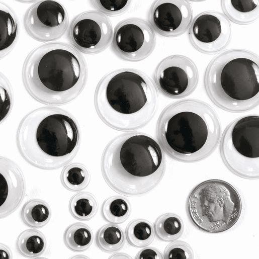 Self Adhesive Wiggly Eyes In Tray 875 Pc - Image 6