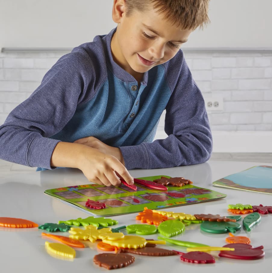 Sensory Leaves Math Activity Set - Image 4