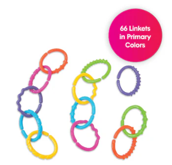 Sensory Linkets Jumbo 66 pcs - Image 2