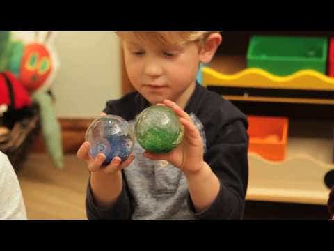 Sensory Rainbow Glitter Balls Pk7 - Image 5
