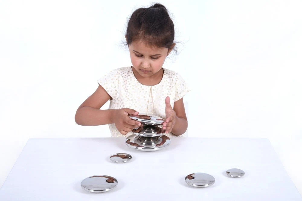 Sensory Reflective Silver Buttons - Image 6